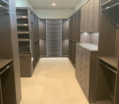 classica- traditional wood closet systems
